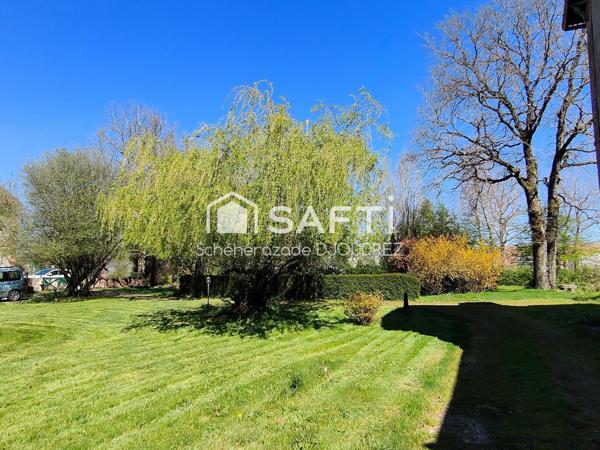 MAISON DE MAITRE DE 232M² - 11 PIECES - DEPENDANCE DE 200M² - PARC DE 8971M²