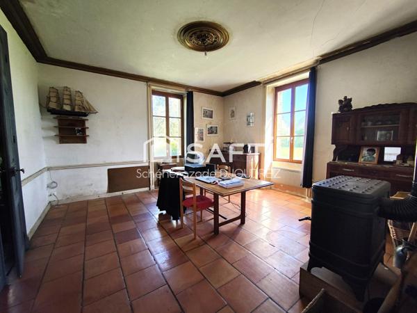 MAISON DE MAITRE DE 232M² - 11 PIECES - DEPENDANCE DE 200M² - PARC DE 8971M²