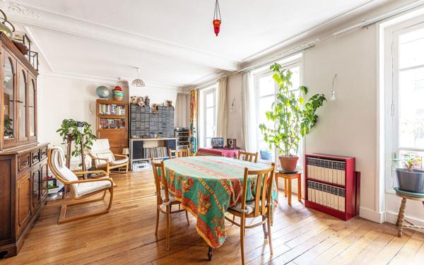 Appartement à vendre    4 pièces • 89,48 m2 Paris 18
