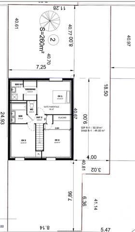 Terrain à vendre 260 m² Savigny-sur-Orge