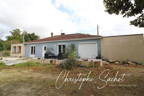 Maison 3 chambres, garage et cave sur une grande parcelle !