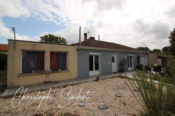 Maison 3 chambres, garage et cave sur une grande parcelle !