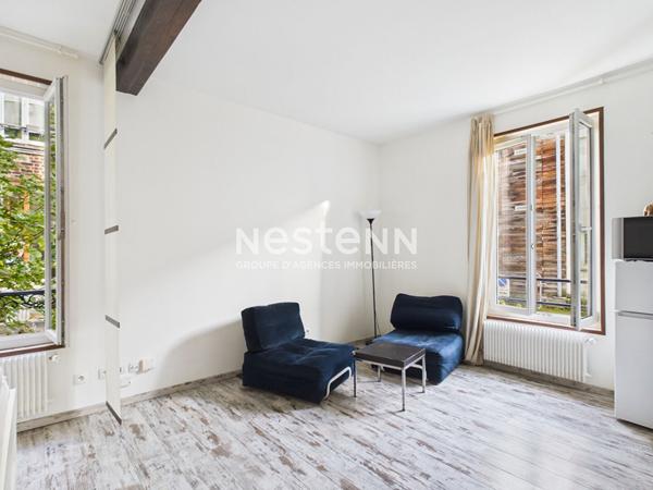 À vendre : Charmant studio 28,40m² Paris 19