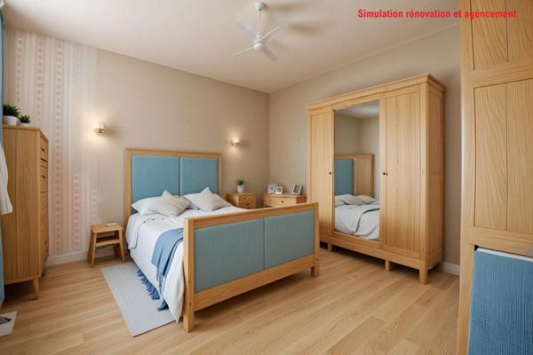 Dpt Cher (18), à vendre maison P5 - Terrain de 600