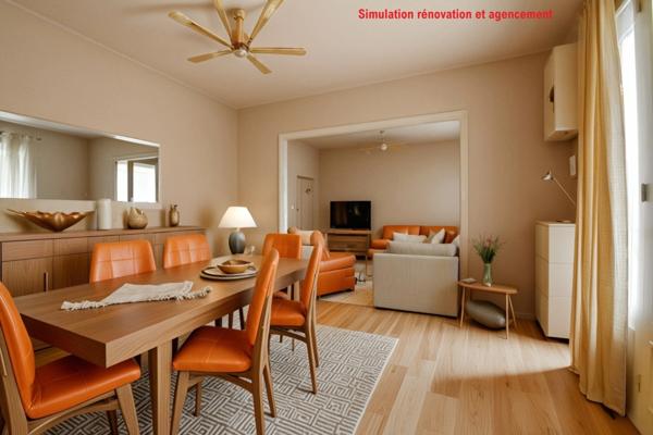 Dpt Cher (18), à vendre maison P5 - Terrain de 600