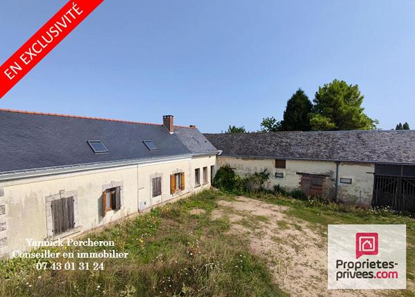 Rare : 5 hectares attenants avec maison et hangars ? proche La Flèche