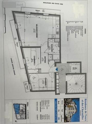 Appartement à vendre à Vichy dans l'Allier (03200), ref : 2024/843-03020