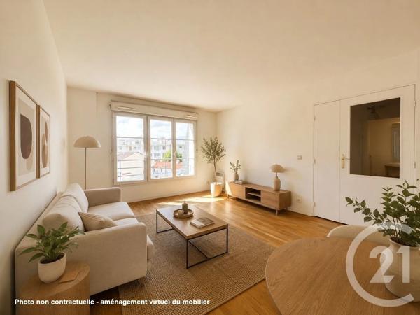 Appartement F2 à vendre  2 pièces - 46,66 m 2   MAISONS ALFORT  - 94
