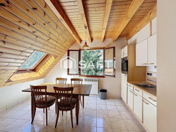 Double logement à la Grave avec jardin, aucune charge de copropriété.