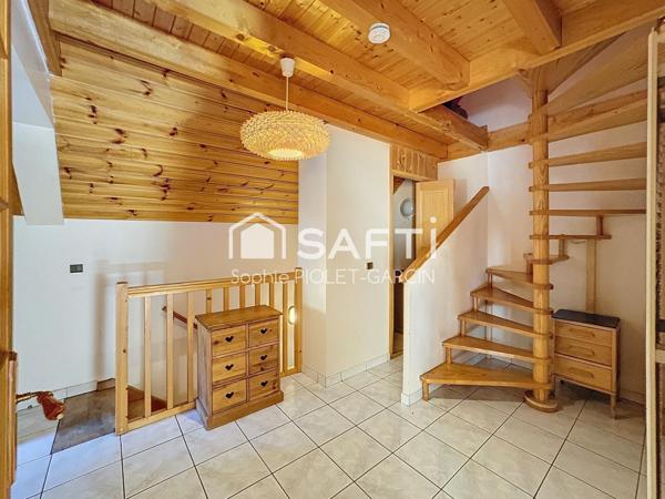 Double logement à la Grave avec jardin, aucune charge de copropriété.