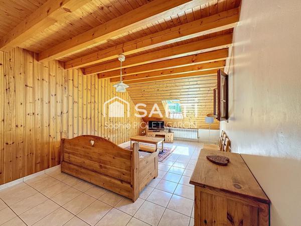 Double logement à la Grave avec jardin, aucune charge de copropriété.