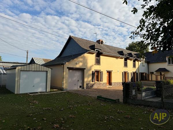 Maison à louer L Hermitage : 5 pièces, 135m² avec 3 chambre(s) à 1 000€ - AJP Immobilier Pacé