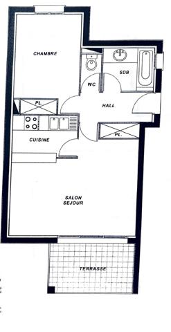 Appartement à vendre 2 pièces 45 m² Vauvert