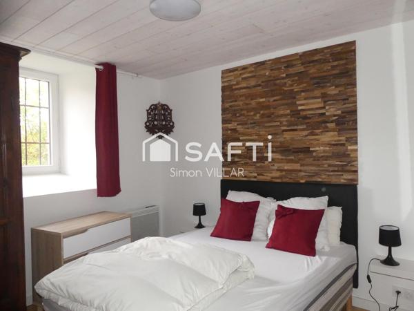 Spacieux corps de ferme à rénover avec T2 neuf