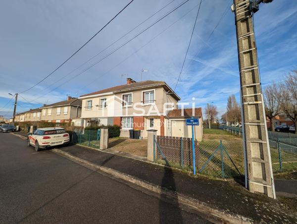 POUR INVESTISSEUR, MAISON 3CH, GARAGE ET JARDIN