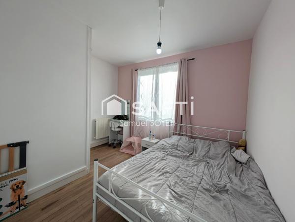 POUR INVESTISSEUR, MAISON 3CH, GARAGE ET JARDIN