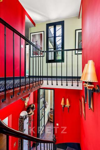 Paris XVIème - Une maison familiale avec jardin