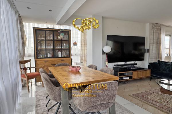 'CHENE D'OR' : DERNIER ETAGE - 107.62 m² - balcon filant 16 m² - 4 chambres - cave - box