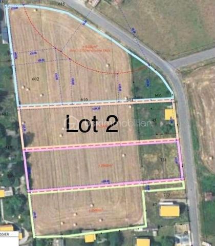 Terrain de 2 941 m²