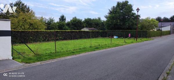 Un terrain à bâtir sur la commune de Fresnes sur Escaut de 292m² avec une façade de 25m² Référe...