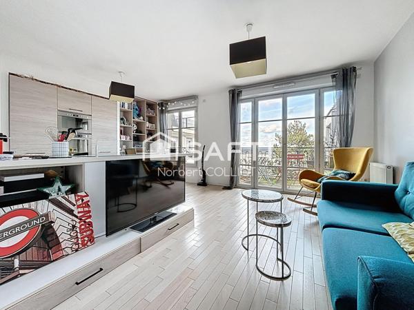 Appartement T3, récent, lumineux, proche gare