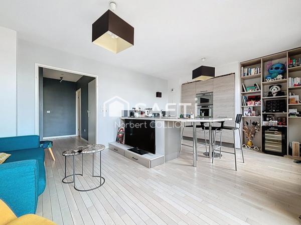 Appartement T3, récent, lumineux, proche gare