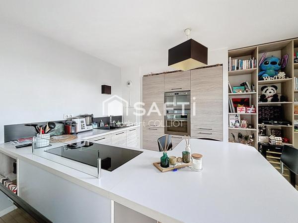Appartement T3, récent, lumineux, proche gare