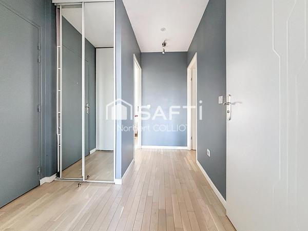 Appartement T3, récent, lumineux, proche gare