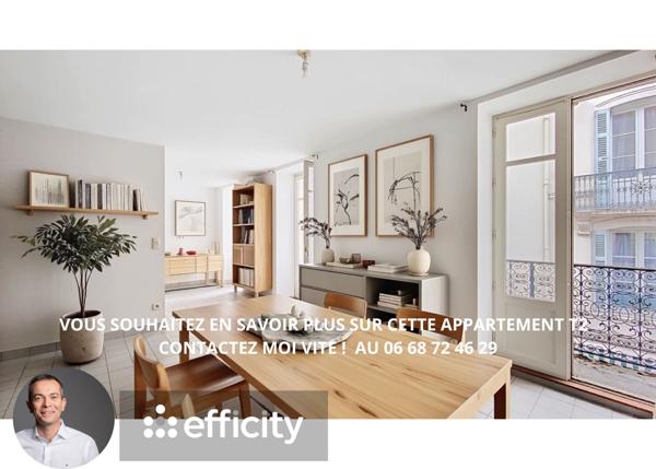 Appartement 3 pièces - 56 m² Exclusivité efficity
