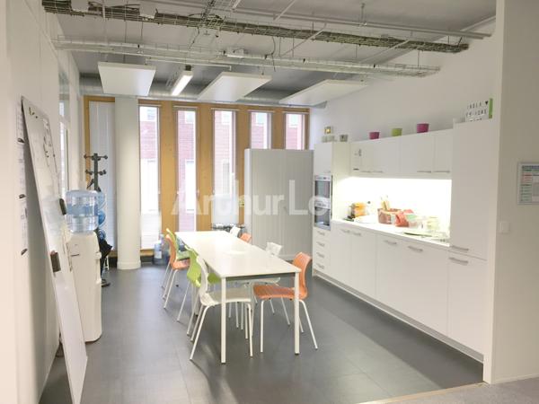 Bureaux modernes à louer à Lille - Immeuble BREEAM Very Good au coeur d'Euratechnologies - PMR sécurisé