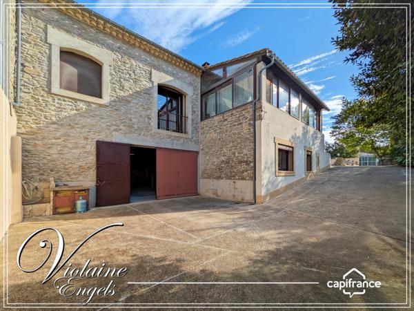 Grande maison familiale avec dépendances, piscine et vaste atelier à Pépieux (Aude – Minervois)