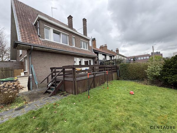 Maison semi-individuelle à vendre à Wasquehal - 4 chambres jardin et garage!