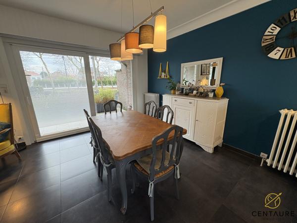 Maison semi-individuelle à vendre à Wasquehal - 4 chambres jardin et garage!
