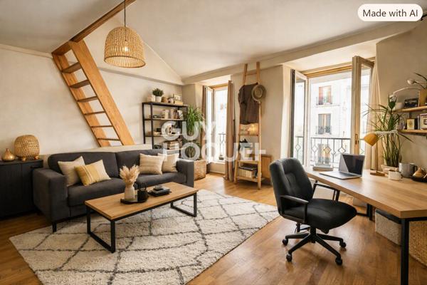 Appartement à vendre de 1 pièce de 34.8 m²