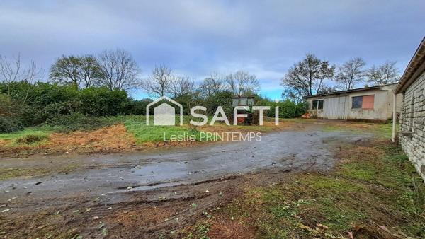 Maison 3 chambres 1 bureau et hangar
