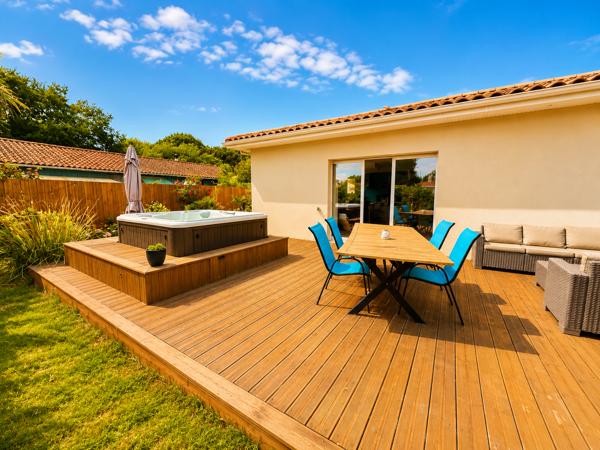 Maison contemporaine de 120 m² - 4 chambres - Terrain de 517 m²