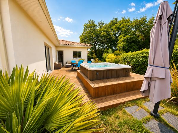 Maison contemporaine de 120 m² - 4 chambres - Terrain de 517 m²