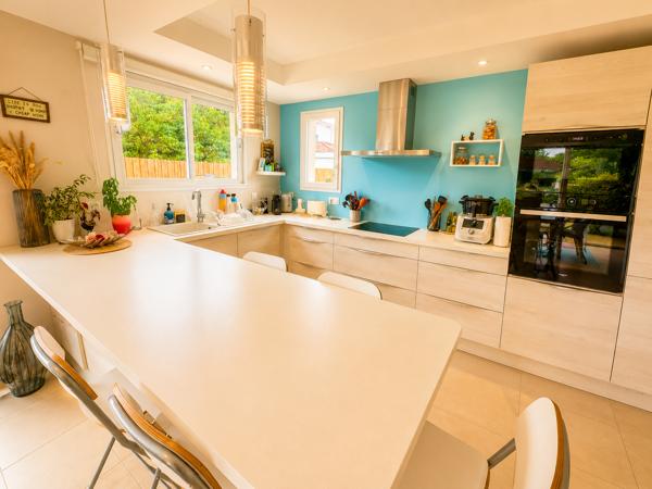 Maison contemporaine de 120 m² - 4 chambres - Terrain de 517 m²