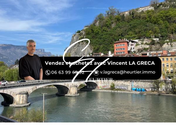GRENOBLE: T2 de 94m² vue Isére