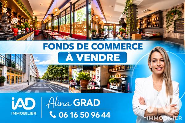 Restaurant à vendre 125 m² Levallois-Perret