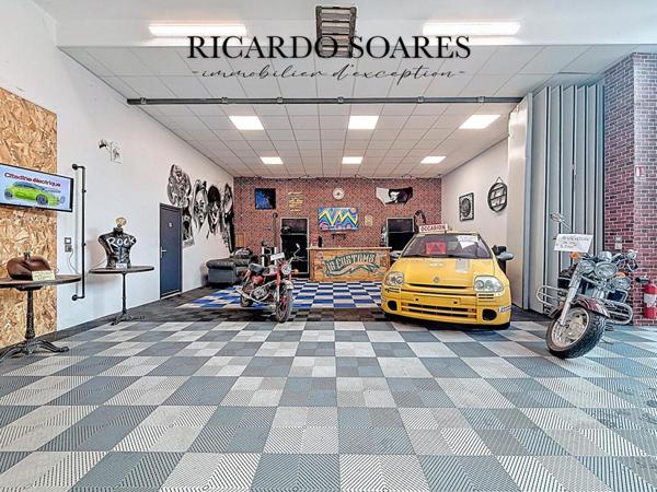 60190 ESTREES-SAINT-DENIS - ENSEMBLE IMMOBILIER (Rentabilité & potentiel) / LOCAUX / APPARTEMENT 4 CHAMBRES / TERRAIN CONSTRUCTIBLE