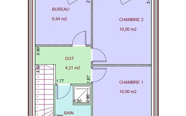 Maison à vendre    3 pièces •  Moutiers