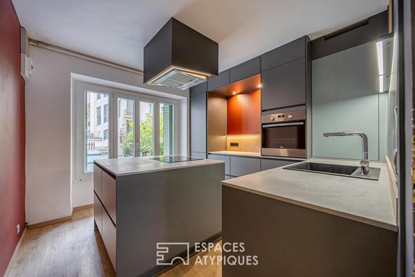 Appartement de caractère avec terrasse, en hypercentre
