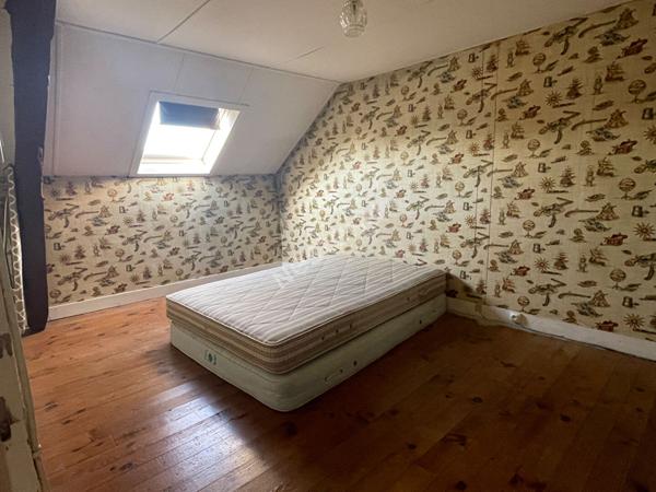 Orvault Moncellier, En vente ! Proche Bourg, maison type longère, 3 chambres, jardin avec appentis. Audit disponible.