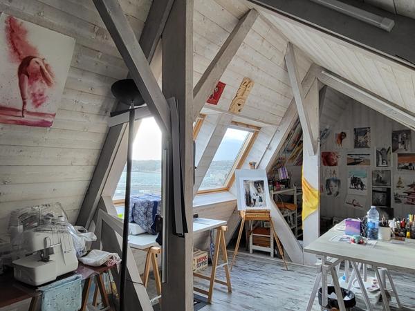 Perros-Guirec : belle Maison 156 m2 avec Vue Mer Panoramique, quartier recherché !