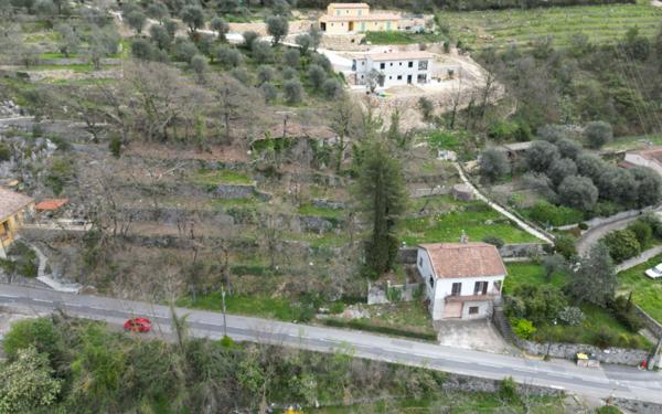 Terrain à vendre    Tourrette-Levens