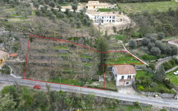 Terrain à vendre    Tourrette-Levens