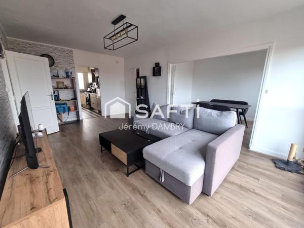 Appartement T3 80m² Lumineux avec ascenseur et balcon