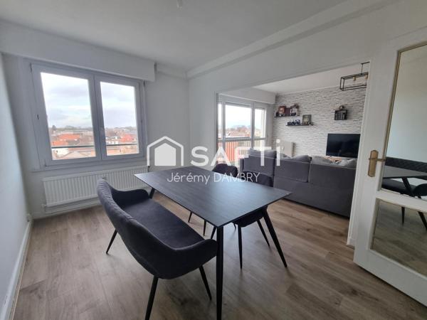 Appartement T3 80m² Lumineux avec ascenseur et balcon