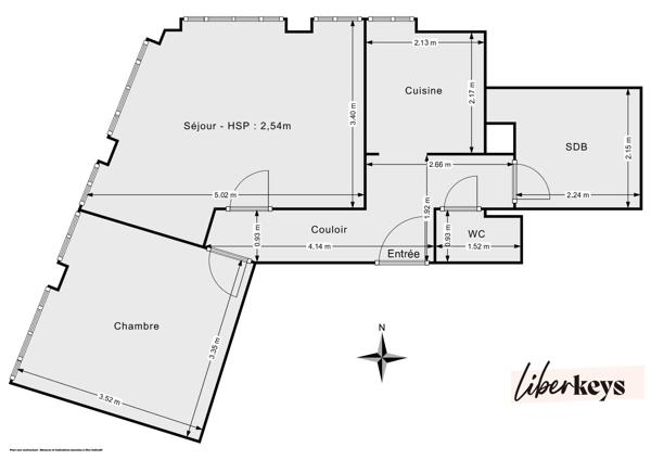 Charmant T2 de 44 m² - Nantes Centre 